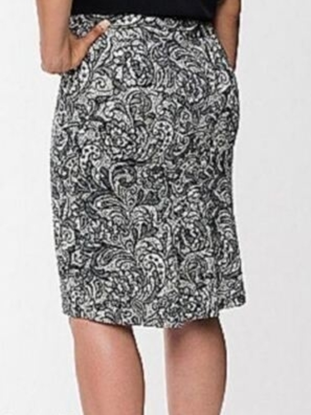26 Lane Bryant Lace Print Pencil Skirt - Women